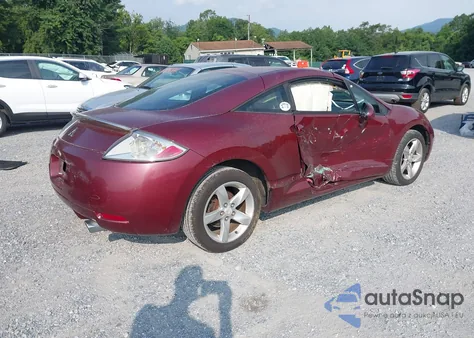 2007 Mitsubishi Eclipse Gs from USA, damaged, VIN 4A3AK24F17E072733